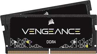 CORSAIR DDR4-2400MHz ノートPC用 メモリ VENGEANCE シリーズ 32GB [16GB×2枚] CMSX32GX4M2A2400C16