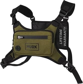 MVRK Unisex's Water Repellent Chest Pack, Taille Unique