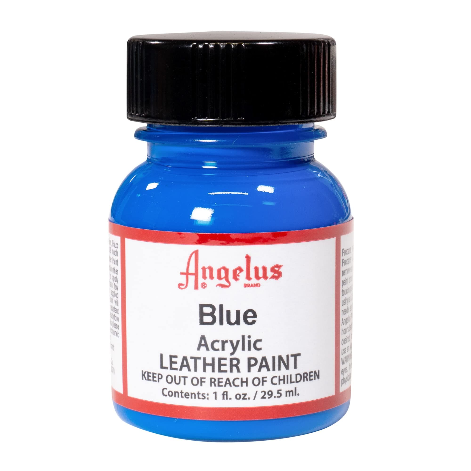 Acrylic Leather Paint, Blue, 1 oz.