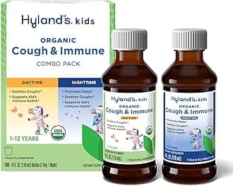 Kids Organic Cough & Immune Day & Night Combo Pack