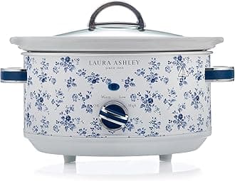 Laura Ashley China Rose Large Capacity Slow Cookers 3.5 Litres