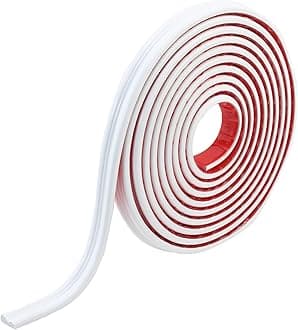 Gaahing Peel and Stick Wall Molding Trim & Chair Rail, Self-Adhesive Panel Moulding, DIY Home Decor on Cabinet Door Mirror Frame, 3m x 2.3cm