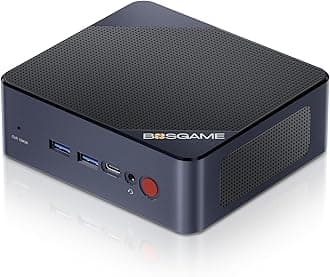 BOSGAME B95 Mini PC Windows 11 Pro Intel 12th N95(up to 3.40Ghz), 8GB DDR4 256GB SSD Mini Computers, Mini Desktop PC Support 4K Dual HDMI+ TypeC/BT 5.0/ WiFi 5/4xUSB 3.2