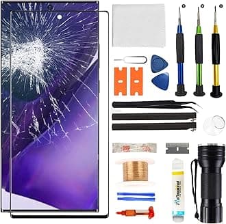 for Samsung Galaxy Note 20 Ultra Screen Replacement,Replacement Screen for Galaxy Note 20 Ultra Series 6.9 inch,Glass Replacement Kit with Repair Tools(NO OLED & Touch Digitizer)