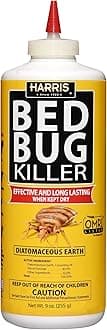 Harris Bed Bug & Insects Killer, Diatomaceous Earth Powder, 9oz