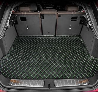 Car Trunk Mat for Kia Soul 2010 2011 2012 2013 2014 2015 2016, Custom Fit PU Leather Cargo Liner, All-Weather Waterproof Rear Trunk Liner Protector, Auto Interior Accessories