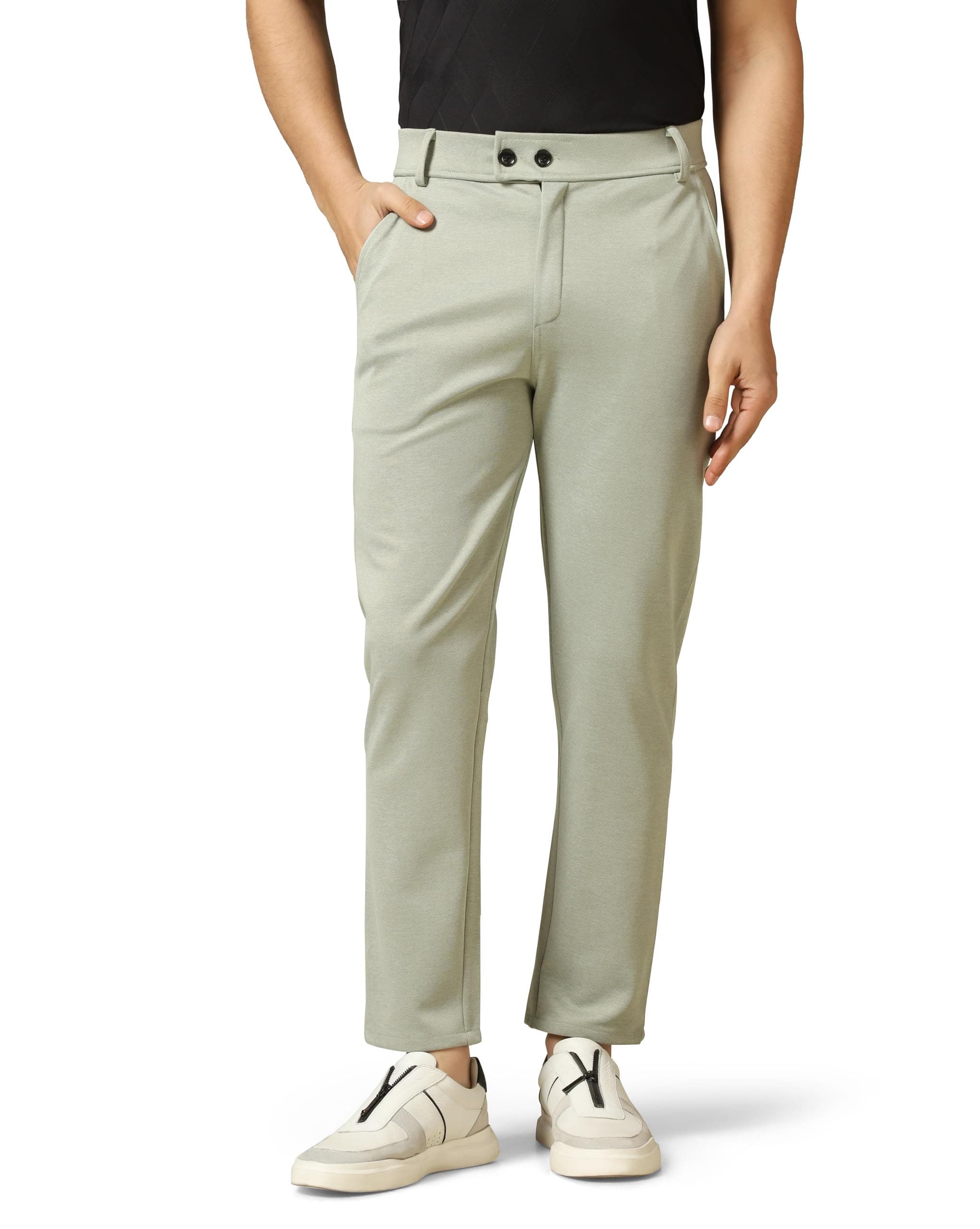TOPLOTMen's Regular Casual Pants
