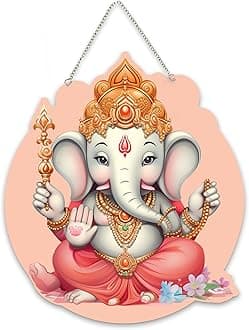 ArtvibesDecorative Design Wooden Wall Hanging for Home Decor | Office | Gifts | Living Room | Bedroom | Wall Art Decorative Items | Modern Painting | Artworks Decoration (WH_8605N)