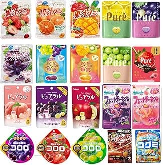 Gummies Selection 8 types of Japanese gummy candies Ninjapo