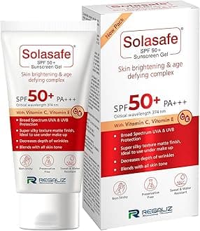 Sunscreen SPF 50+ | Broad-Spectrum UVA & UVB Protection | Water-Resistant, Lightweight, and Non-Greasy Formula | Anti-Aging and Blue Light Protection | Suitable for All Skin Types