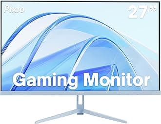 Pixio PX278 Wave Blue 27 inch 180Hz Refresh Rate FHD 1440p Resolution Fast IPS Panel 1ms GTG Response Time Blue Gaming Monitor with FreeSync