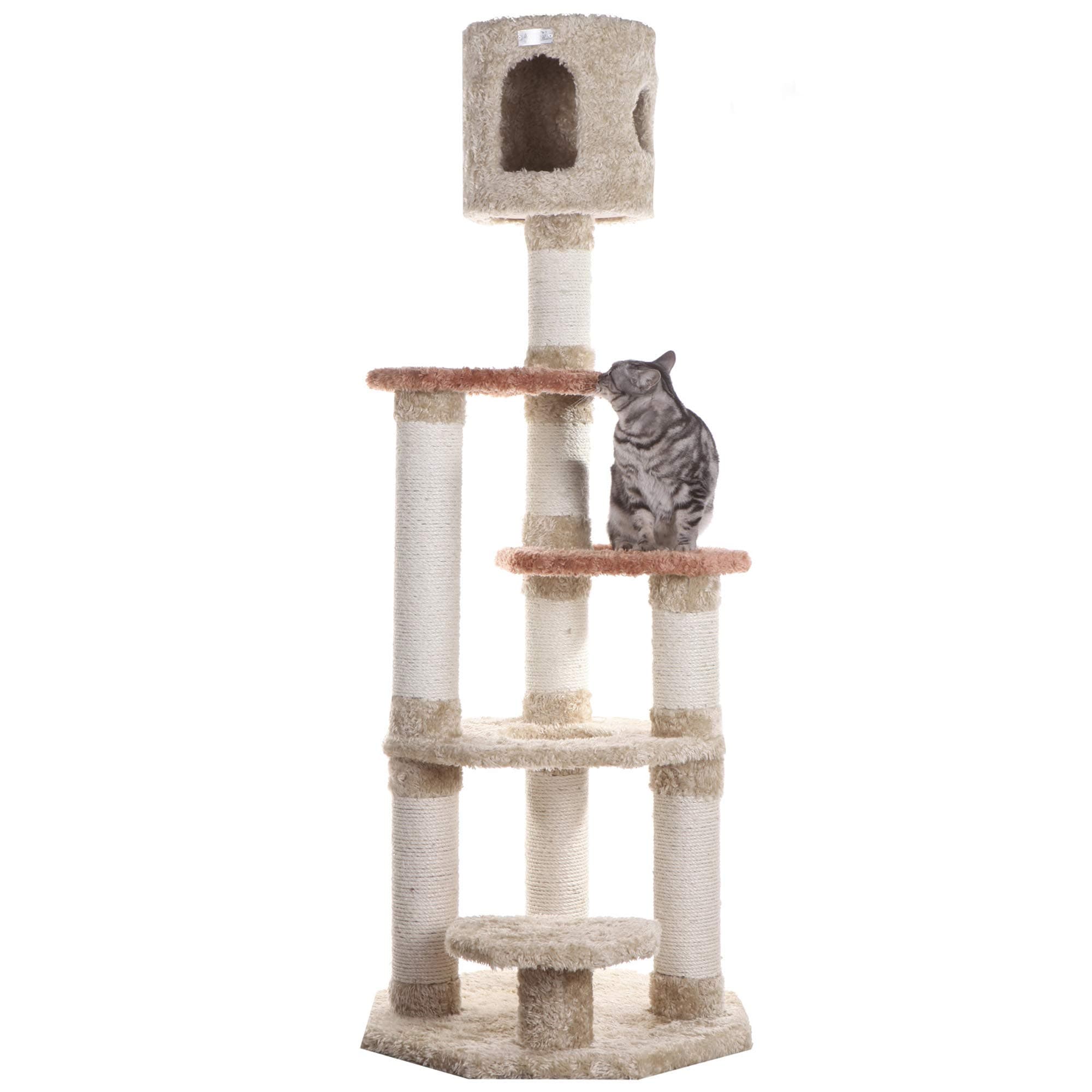 Armarkat Premium Cat Tree Model X6606, Khaki
