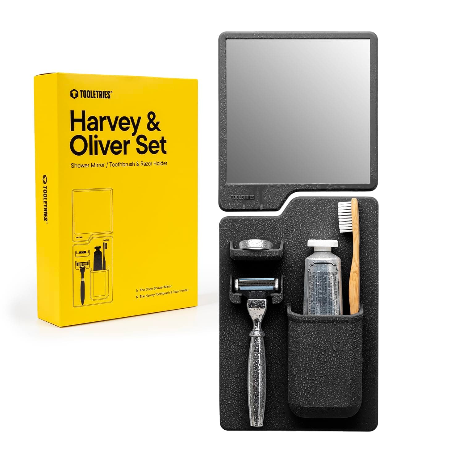 The Harvey & Oliver Set (Charcoal)