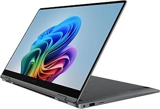 - Samsung 15.6" Galaxy Book5 360 Copilot+ PC, AI Business Laptop, Windows 11 Pro, Intel Core Ultra 5 Processor 226V, FHD AMOLED Touchscreen, 16GB/512GB, 2025 Model, NP754QHA-KA1US, Gray
