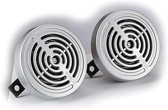 Europa_Horn_Silver_Colour_12 V_Set of 2_ For Car, LCV