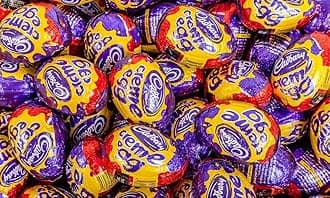 Chocolate Creme Eggs (Pack of 12) Ideal Easter Egg Hunts, Treat Cupboard, Party Bag Filler, Christmas Treat