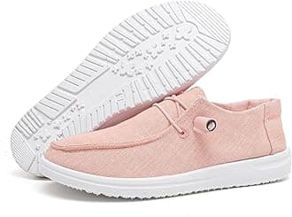 Womens Loafers Women Shoes Casual Slip-On Canvas Shoes Breathable Lightweight Boat Shoes for Women