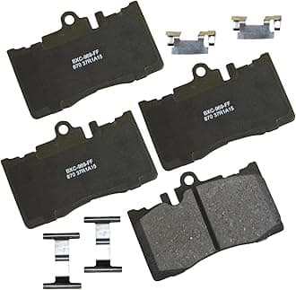Bendix Premium SBC870 Ceramic Front Brake Pads for Lexus LS430 2006-2001