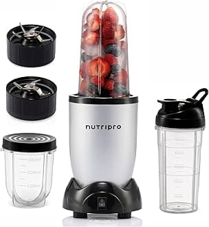 500W Blender | Juicer Mixer Grinder & Smoothie Maker Machine (Silver, 3 Jars) – 1-Year Warranty
