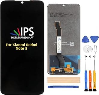 A-MIND for Xiaomi Redmi Note 8 6.3 inch Screen Replacement (Not for Redmi Note 8 Pro) M1908C3JG M1908C3JE M1908C3JH LCD Display& Touch Screen Digitizer with Repair Tool Kits and Screen Protects