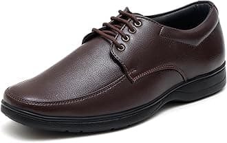 SHOOZ Men's Faux Leather Lace Up Formal Shoes | Office Shoes