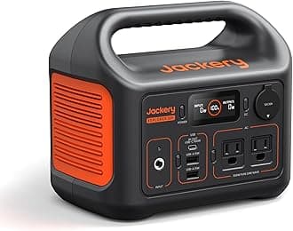 Jackery Portable Power Station Explorer 300, 293Wh Backup Lithium Battery, Solar Generator for Outdoors Camping Travel Hunting Blackout (Solar Panel Optional)