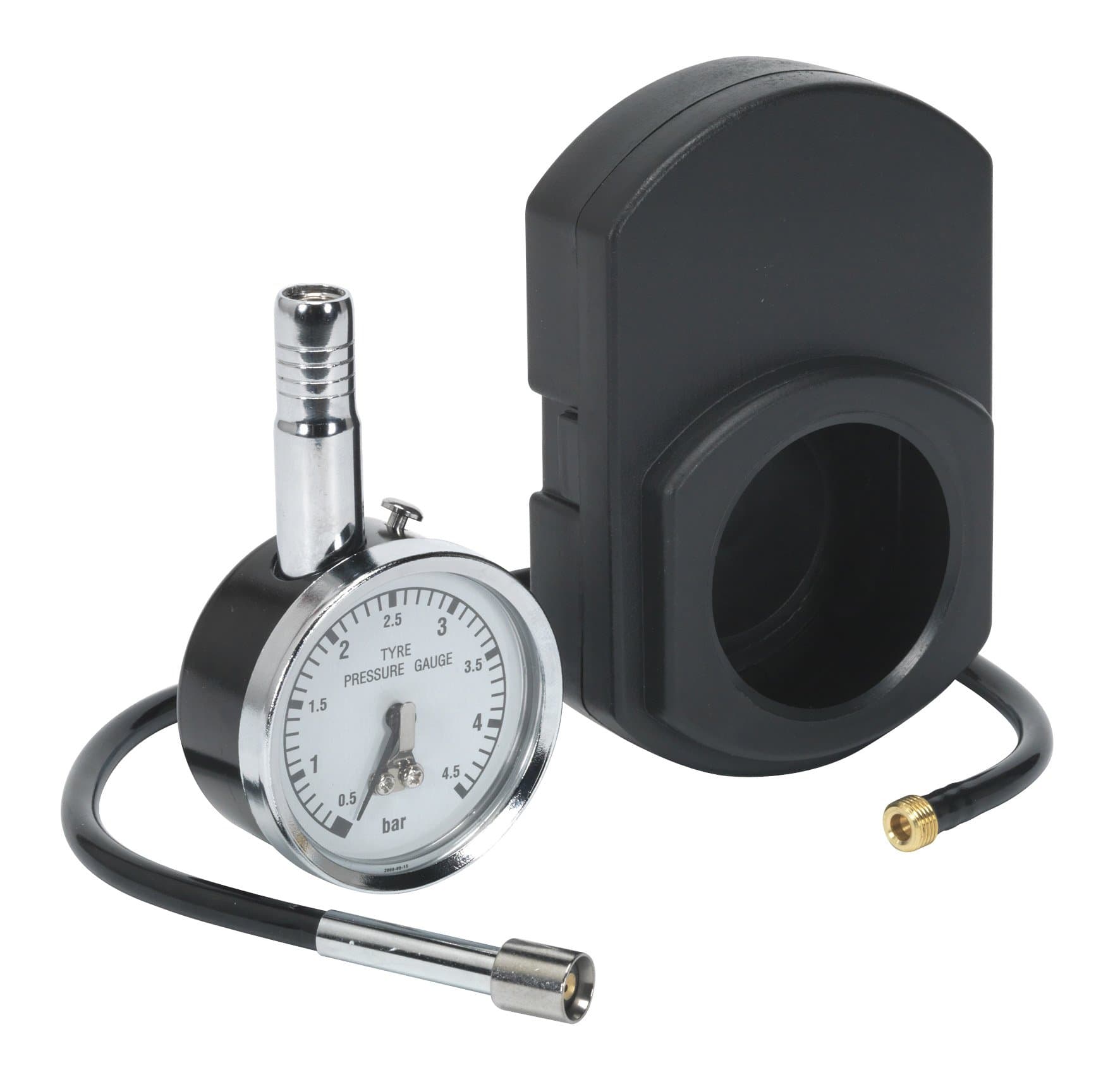 Jack Sealey - Sealey Tyre Pressure Gauge Set Dial Type
