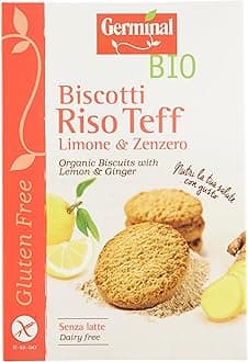 GERMINAL Organic Biscuits With Lemon & Ginger 250g