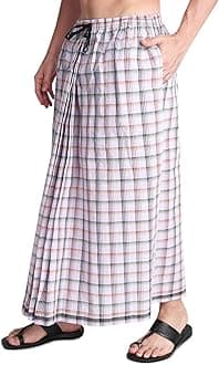 Gowri Tex Elastic Premium Lungi with Dual Packet Pack of 1