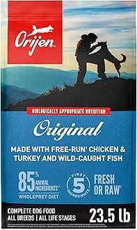 ORIJEN Grain Free High Protein Dry Dog Food Original Recipe 23.5lb Bag