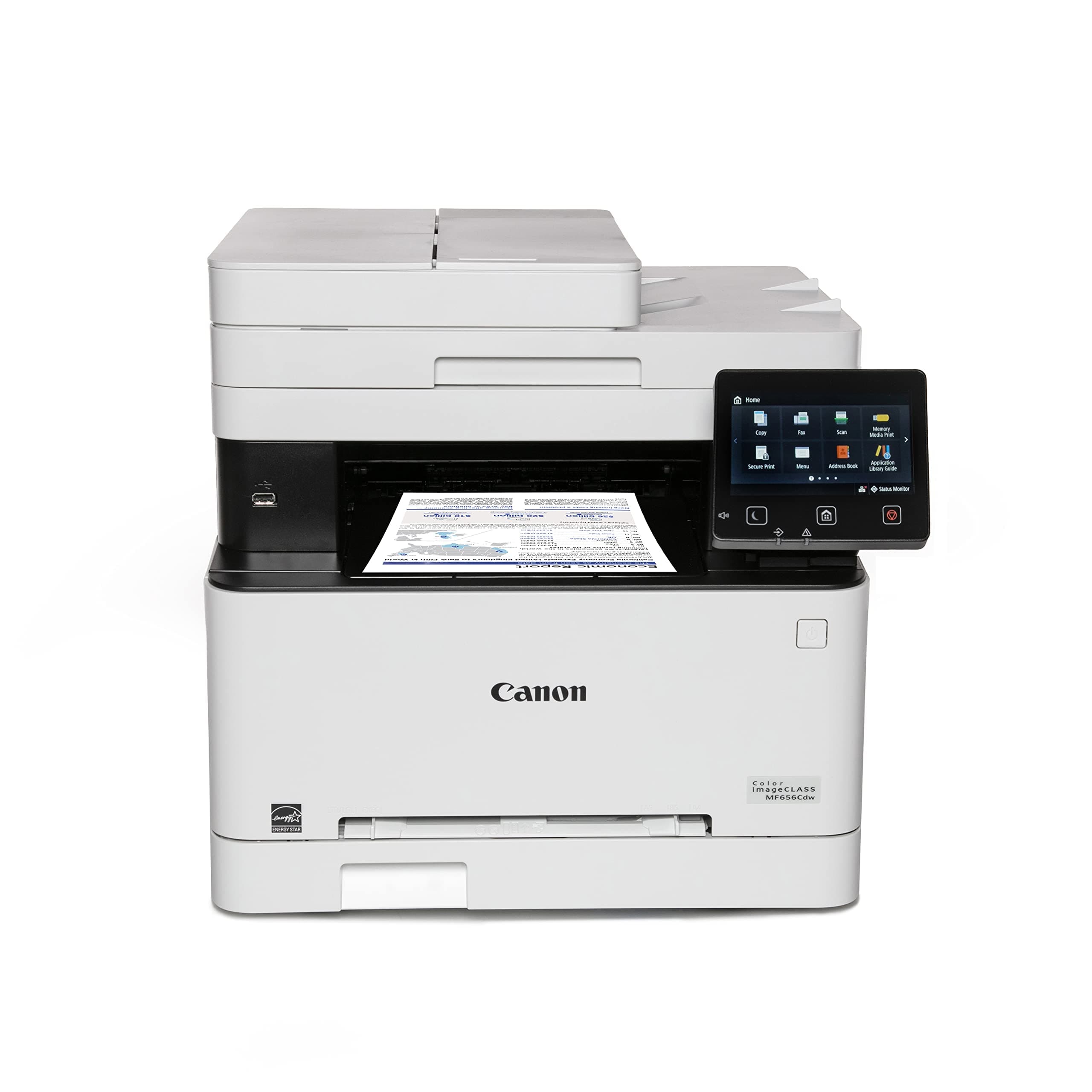Canon Color imageCLASS MF656Cdw - All in One, Duplex, Wireless Laser Printer with 3 Year Limited Warranty, Works with Alexa