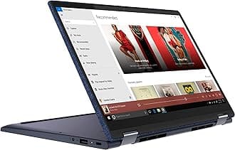 Lenovo Yoga 6 13.3 2-in-1 13.3" Touch Screen Laptop - AMD Ryzen 5-8GB Memory - 256GB SSD - Abyss Blue Fabric Cover