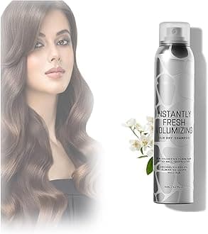 Halovida Volumizing Dry Shampoo Spray - Instantly Fresh for Dark Hair (1pc)