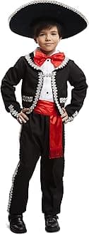 Dress Up America Traditional Mariachi Costume For Boys - Role Play & Dress Up Costume For Kids - Jacket, Pants, Bow-Tie And Sash