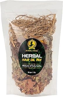 Ayurvedic Herbal Hair Oil Mix 30g pack Jadibooti Mix Dry for Healthy Hair Growth Packed with Goodeness of Ayurvedic Natural Dried Herbs For Oil Infusion |Made In India