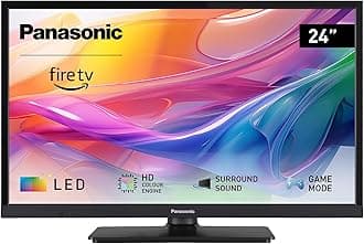 Panasonic TV-24S50AEY, S50 Series 24 inch HD LED Smart TV, 2024, Fire TV, HD Colour Engine, HDR, Alexa Voice Control, Media Player, For An Exceptional Visual Experience [Energy Class E]