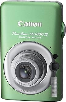 Canon PowerShot SD1200IS 10 MP Digital Camera with 3x Optical Image Stabilized Zoom and 2.5-inch LCD (Green)