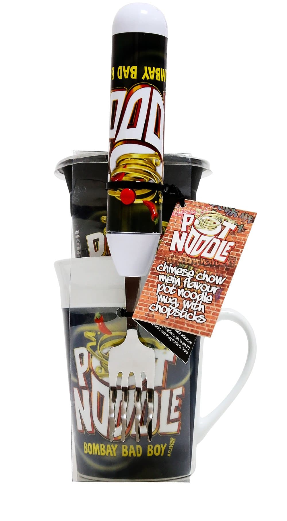 Pot Noodle Bombay Bad Boy Mug Gift Set