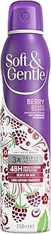 Soft & Gentle Berry Bliss Anti-Perspirant Deodorant Spray 250ml