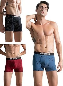 DAMENSCH Mens Deo-Cotton Printed Group 11 Underwear (pack of 3)