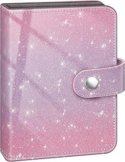 Fintie Mini Photos Album Book for 2x3 Inch Films - 52 Pockets Small Albums for Fujifilm Instax Mini Instant Camera/Polaroid Hi-Print Pictures, Kpop Photocard Holder Binder, Fantasy Ombre