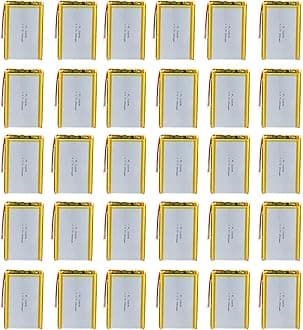 3.7V 30X 6500mAh 106090 Lithium Polymer Ion Rechargeable Lipo Battery with PH 2.0mm Connector