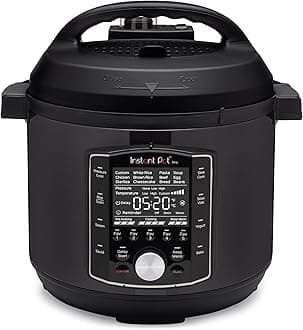 Pro (8 QT) 10-in-1 Pressure Cooker, Slow Cooker, Rice/Grain Cooker, Steamer, Sauté, Sous Vide, Yogurt Maker, Sterilizer, and Warmer, Includes App with Over 800 Recipes, Black