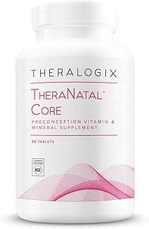 Theralogix TheraNatal Core Preconception Vitamin Supplement - 90-Day Supply -...