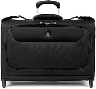 Travelpro Maxlite 5 Softside Lightweight Carry-On Upright 2 Wheel Rolling Garment Bag, 22-Inch — Black
