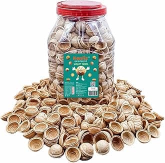 KONFIZ Wafer Shell 600pcs Sweet Chocolate Shells Shell Making for Choco Shell Cake, Ice Cream, Chocolate Balls, Candy, Rice Balls and Biscuit, Shell