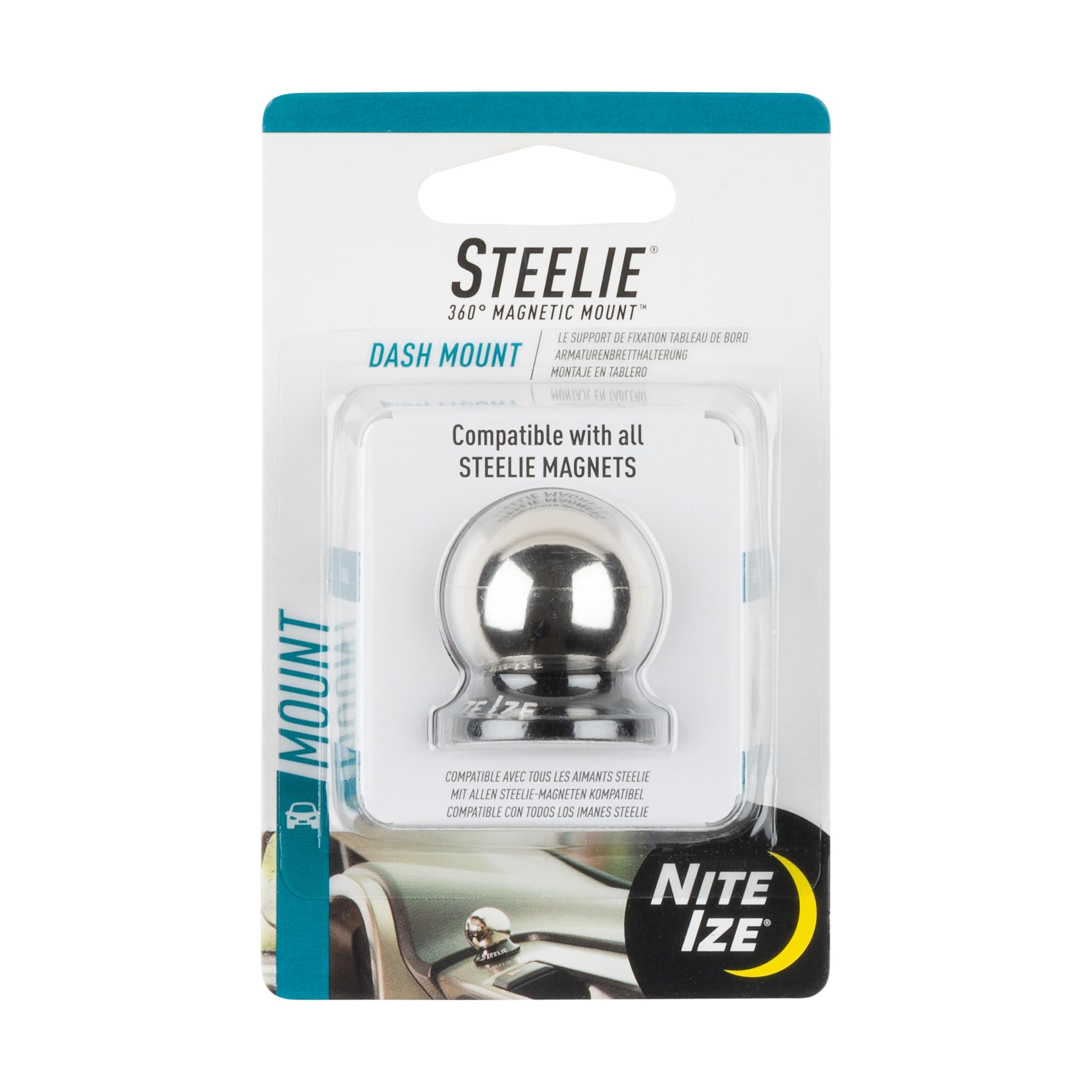 Nite Ize STDM-11-R7 Steelie Dash Ball