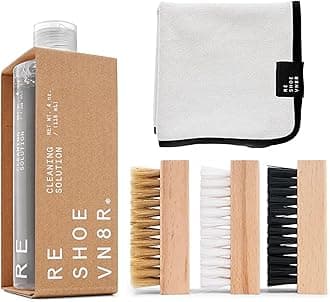 Reshoevn8r Premium Shoe and Sneaker Cleaning Kits, for for Suede, Mesh, Leather, Nubuck and Most Materials