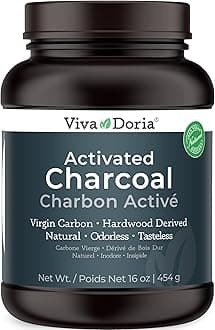 Virgin Activated Charcoal Powder - Food Grade, 1 lb (16 oz)