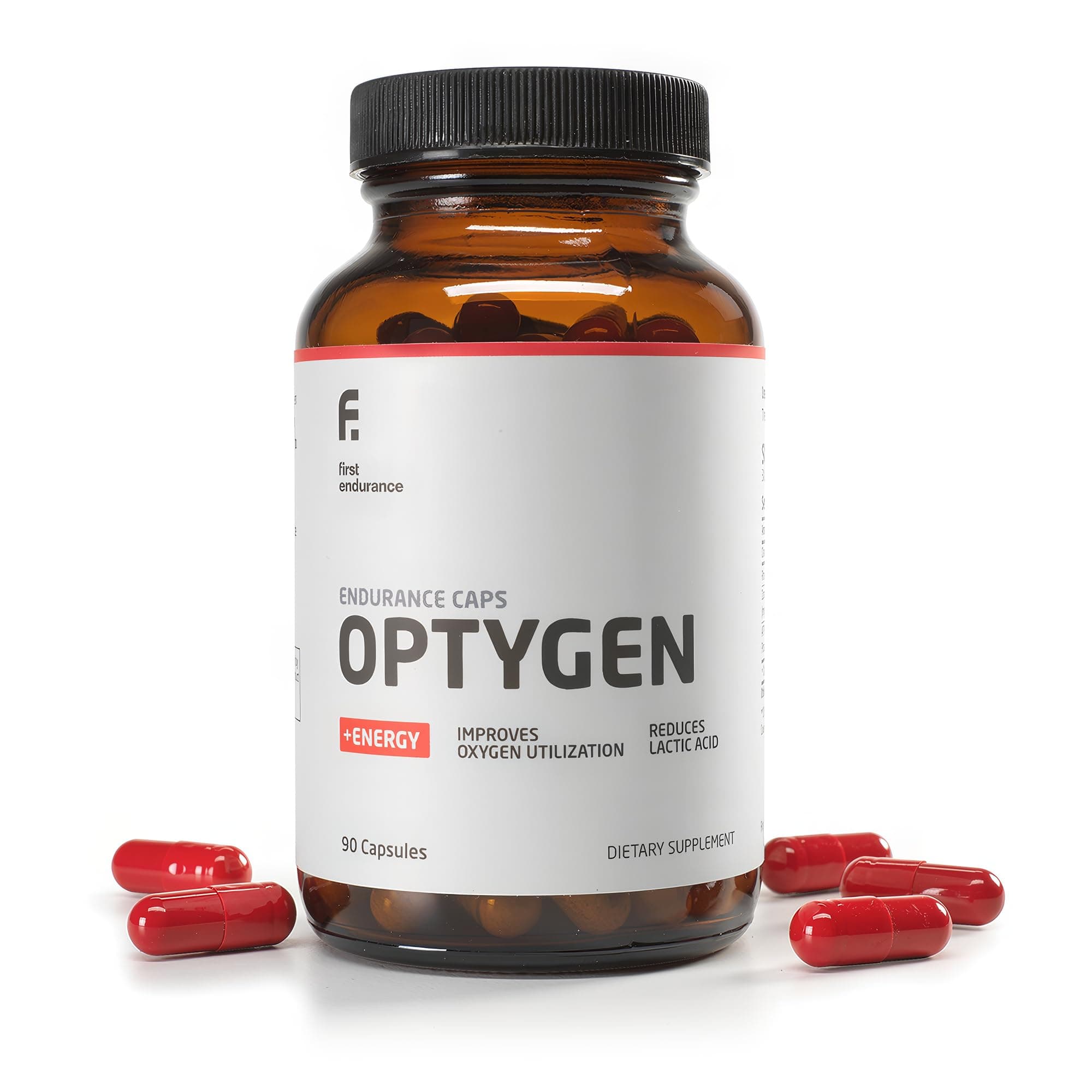 FIRST ENDURANCE Optygen - Premium Endurance Supplement | Boost Power | Increase Performance and Endurance | Improves Oxygen Utilization| 90 Capsules